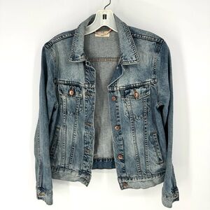 Marine Layer 100% cotton coastal cowgirl Light Blue Jean Jacket